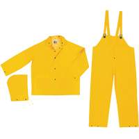 Ensemble imperm&eacute;able de s&eacute;rie classique avec limite dinflammabilit&eacute;, Grand, Jaune Pathway Supply LP