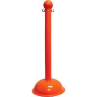 Poteau pour service intense, Hauteur de 40", Orange Pathway Supply LP