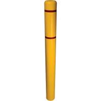 Couvre-bollard, 6" dia. x 52" l, Jaune Pathway Supply LP