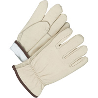 Gants pour conducteur/cordeur, 10, Paume en Cuir fleur de vache, Thinsulate Pathway Supply LP