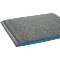 Wear-Bond Comfort-King Ergonomic Mats, Pebbled, 2' x 3' x 9/16", Grey, Vinyl Foam Pathway Supply LP