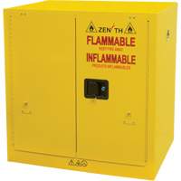 Flammable Storage Cabinet, 22 gal., 2 Door, 35" W x 35" H x 22" D Pathway Supply LP