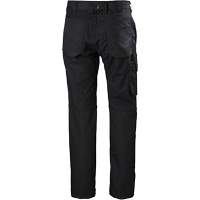 Oxford Service Pants, Poly-Cotton, Black, Size 30, 30 Inseam Pathway Supply LP