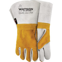 Wopper Welder's Gloves, Split Cowhide, Size 10 Pathway Supply LP