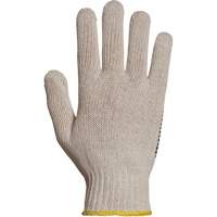 Sure Grip&reg; PVC Dotted String Knit Glove, Poly/Cotton, Single Sided, 7 Gauge, X-Small Pathway Supply LP