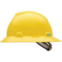 V-Gard&reg; Slotted Full-Brim Hardhat, Pinlock Suspension, Non-Vented Pathway Supply LP