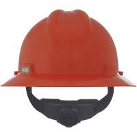 Casque de s&eacute;curit&eacute; &agrave; fente et bordure compl&egrave;te V-Gard, R&eacute;pond aux normes CSA type 1, Suspension Rochet, Non ventil&eacute; Pathway Supply LP
