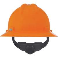 Casque de s&eacute;curit&eacute; &agrave; fente et bordure compl&egrave;te V-Gard, R&eacute;pond aux normes CSA type 1, Suspension Rochet, Non ventil&eacute; Pathway Supply LP