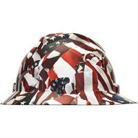 V-Gard&reg; Hydro Dip Full Brim Hard Hat, Meets CSA Type 1, Ratchet Suspension, Non-Vented Pathway Supply LP