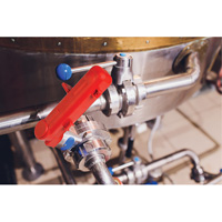 Dispositif de cadenassage pour poign&eacute;e de tirage, Type Papillon Pathway Supply LP