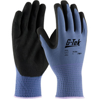 Gants enduits G-Tek GP, Petit, R&ecirc;vetement Nitrile, Calibre 13, Enveloppe en Nylon Pathway Supply LP