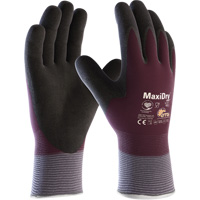 Gants enduits avec doublure isolante ATG MaxiDry Zero, Petit, R&ecirc;vetement Mousse de nitrile, Calibre 15, Enveloppe en Nylon/Spand Pathway Supply LP