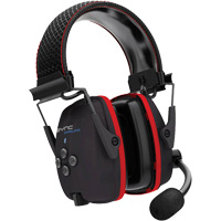 Wireless Hearing Protector Earmuffs with Bluetooth&reg; Audio, Headband Style, 25 dB Pathway Supply LP
