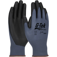 G-Tek&reg; NeoFoam&reg; Seamless Knit Coated Gloves, X-Small, Polyurethane Coating, 15 Gauge, Nylon Shell Pathway Supply LP