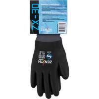 ZX-30° Premium Coated Gloves, Medium, Foam PVC Coating, 15 Gauge, Nylon Shell Pathway Supply LP