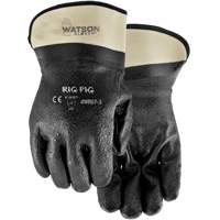 Rig Pig Gloves, One Size, Nitrile/PVC Coating, Jersey Shell Pathway Supply LP