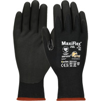 Gants compatibles avec les &eacute;crans tactiles ATG MaxiFlex Cut, Taille T-petit, Calibre 15, Rev&ecirc;tement Mousse de nitrile, Enveloppe en Polyester/Kevlar, ASTM ANSI niveau A4/EN 388 niveau 3/EN 388 niveau D Pathway Supply LP