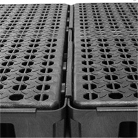 Black Diamond Low Profile Spill Pallet, 25.5 US gal. Spill Capacity, 49" x 24" x 6.5" Pathway Supply LP