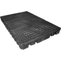 Black Diamond Low Profile Spill Pallet, 76.5 US gal. Spill Capacity, 72" x 49" x 6.5" Pathway Supply LP