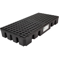 Black Diamond Low Profile Spill Pallet, 25.5 US gal. Spill Capacity, 49" x 24" x 6.5" Pathway Supply LP