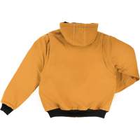 Hooded Duck Bomber Jacket, Men's, Small, Brown Pathway Supply LP