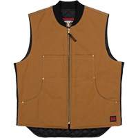 Gilet &agrave; moto WV04, Hommes, Petit, Brun Pathway Supply LP
