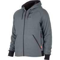 M12 Heated Hoodie Kit, Men's, 3X-Large, Grey, Polyester Pathway Supply LP