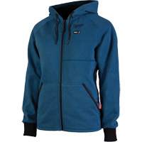 M12 Heated Hoodie Kit, Women's, Small, Blue, Polyester Pathway Supply LP