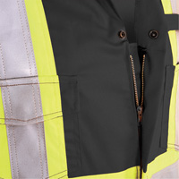 7702BK Combinaison ignifuge et r&eacute;sistant &agrave; l'arc &eacute;lectrique 88/12 FR-Tech, Taille 36, Noir, 9,7 cal/cm² Pathway Supply LP