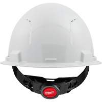 Front Brim Hardhat with 4-Point Suspension System, ANSI Type I/CSA Type 1, Ratchet Suspension Pathway Supply LP