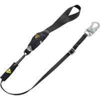 V-Series Utility Energy Absorbing Lanyard, 6', Snap Hook Center, Snap Hook Leg Ends, Nylon Pathway Supply LP