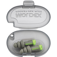 Alphas Reusable Earplugs, Uncorded, Bulk - Plastic Case, 27 dB NRR, One-Size Pathway Supply LP