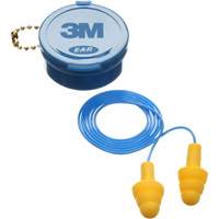 E-A-R Ultrafit Premolded Earplugs, Corded, Pair - Plastic Case, 25 dB NRR, One-Size Pathway Supply LP