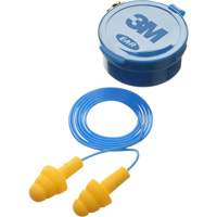 E-A-R Ultrafit Premolded Earplugs, Corded, Pair - Plastic Case, 25 dB NRR, One-Size Pathway Supply LP
