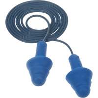 Bouchons d'oreilles pr&eacute;moul&eacute;s E-A-R Ultrafit , Avec cordon, Taille unique, Vrac - Sac en poly, NRR dB NRR 25 dB Pathway Supply LP