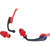 Replacement Banded Flanged Ear Plugs, 25 dB NRR, One-Size Pathway Supply LP