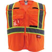 Flagman Safety Vest, High Visibility Orange, Medium/Small Pathway Supply LP