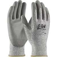Gants r&eacute;sistants aux coupures G-Tek PolyKor, Taille T-petit, Calibre 13, Rev&ecirc;tement Polyur&eacute;thane, Enveloppe en Fil technique, ANSI/ISEA 105 niveau 3 Pathway Supply LP