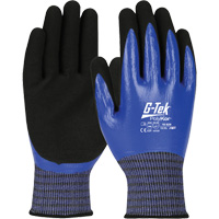 Gants r&eacute;sistants aux coupures G-Tek PolyKor X7, Taille Petit, Calibre 18, Rev&ecirc;tement Nitrile, Enveloppe en Fil technique, ANSI/ISEA 105 niveau 4 Pathway Supply LP
