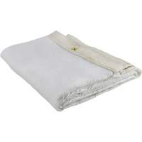 Uncoated Fiberglass Blanket, 6' W x 6' L, Rated Up To 1000 °F Pathway Supply LP