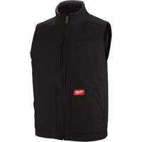 Heavy-Duty Sherpa-Lined Vest, Men's, Small, Black Pathway Supply LP