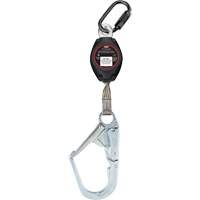 Cordage de s&eacute;curit&eacute; autor&eacute;tractable avec grand mousqueton Dynamic, 7', Polyester, Pivotant Pathway Supply LP