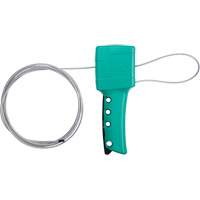 Red All Purpose Cable Lockout, 8' Length Pathway Supply LP