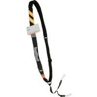Longe &eacute;lingue &agrave; scanneur de code barres coussin&eacute;e Squids 3137 pour ordinateurs portables, Longueur fixe, Boucle Pathway Supply LP
