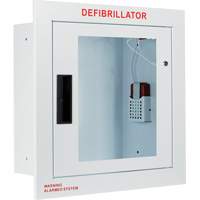 Grande armoire enti&egrave;rement encastr&eacute;e avec alarme, Zoll AED Plus/Zoll AED 3/Cardio-Science/Physio-Control Pour, Non m&eacute;dical Pathway Supply LP