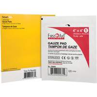 Recharge de gaze SmartCompliance, Tampon, 4" lo x 4" la, St&eacute;rile, Dispositif m&eacute;dical Classe 1 Pathway Supply LP