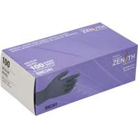Medical Grade Disposable Gloves, Medium, Nitrile, 6-mil, Powder-Free, Black, Class 2 Pathway Supply LP