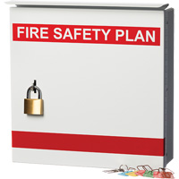 Boîte pour plan de s&eacute;curit&eacute; en cas d'incendie Pathway Supply LP