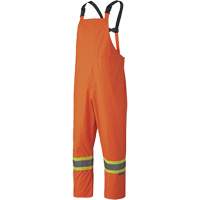 5608 Combinaison de pluie imperm&eacute;able 210D, Polyester/PVC, Petit, Orange haute visibilit&eacute; Pathway Supply LP