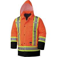 5020BB Waterproof 7-in-1 Safety Parka, High Visibility Orange, 2X-Large Pathway Supply LP